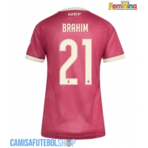 Camisa de time de futebol Real Madrid Brahim Diaz #21 Replicas 3º Equipamento Feminina 2026-27 Manga Curta